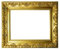 Barockrahmen Gold fein verziert 979 ORO, 60x80 cm Leerrahmen