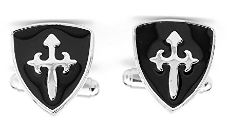 Ordnung von Santiago Heiliges James Kreuz Cosplay Cufflinks Manschettenknöpfe