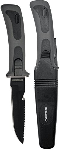 Cressi Vigo Knife - Black Blade, 23.5 cm