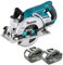 Makita DRS780 36V LXT Brushless Circular Saw 185mm with 2 x 5.0Ah Batteries