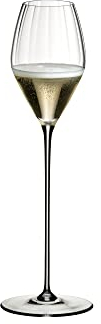 RIEDEL High Performance Champagnerglas, Einzelpackung, klares Kristallglas, handgefertigt