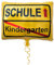 Oblique Unique® Kindergarten/Schule Ortsschild Folien Luftballon Hänge Deko für Einschulung Schuleinführung Schulanfang Schulstart Schule Ballon