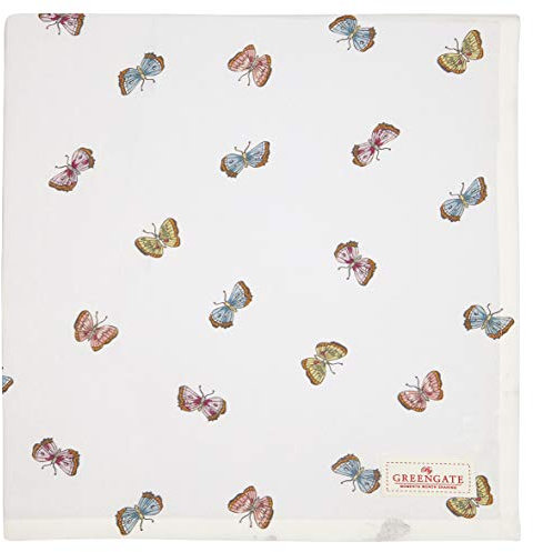 GreenGate - Tischdecke - Maisie - White - Baumwolle - 150x150cm