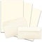 25x Briefpapier Set DIN A4 mit DIN Lang Briefumschlägen, Haftklebung - Naturweiß - mattes Schreibpapier mit Kuverts - FarbenFroh by GUSTAV NEUSER