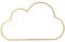 Netuno Holz Wolke 30cm x 1cm x 3mm Holzring Wolke Wolkenförmige Holzring Bambus Natur Anhänger zum Basteln Makramee DIY Knoten Wickeln Traumfänger Floristik Wanddeko Fensterdeko