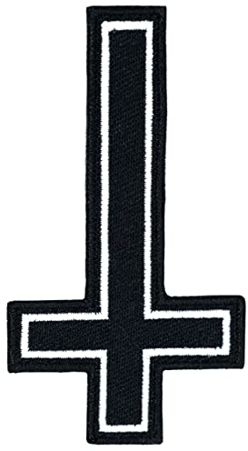 Spaß Kostet Aufnäher Aufbügler Patch verkehrtes Kreuz