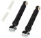 sparefixd Kit de amortiguador de tambor Indesit C00309597 para lavadora