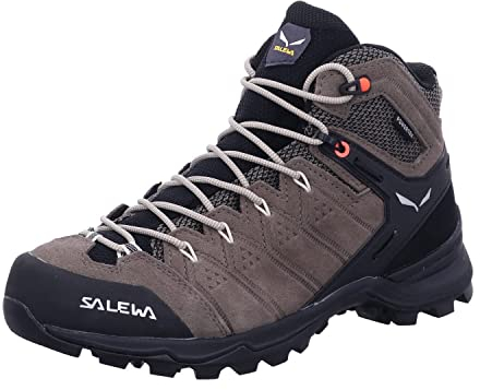 Salewa Alp Mate Mid Women's Damenwanderstiefel, Beige, 6.5