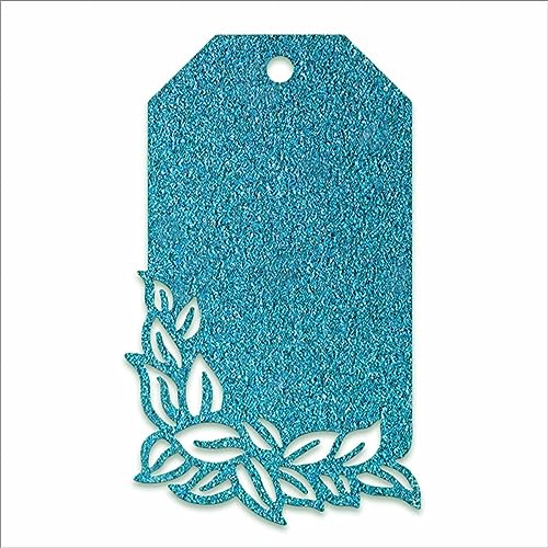 XMZZMX Blattspitze Tags Metall Stanzformen für Kartenherstellung, Papierprägung Stanz-Sets, DIY Scrapbooking Fotoalbum Kunst Handwerk Vorlagen, Schablonen für Urlaub Weihnachten Dekoration