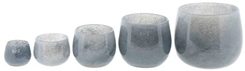 DutZ Pot Jeans | mundgeblasenes Glas | Übertopf, Vase | H 7 cm D 10 cm