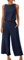 EMATOP 2 Teiler Hosenanzug Damen Elegant Zweiteiler Outfit Sommer Ärmelloses Tank Top und Hose Trainingsanzug Baumwolle Leinen Freizeitanzug mit Taschen Sportanzug Leicht Einfarbig Loungewear