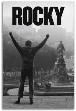 Terp Rocky Poster, Wandkunst, Poster, Geschenk für Freunde, Schlafzimmer, Wohnzimmer, Dekoration, modern, ästhetisch, ungerahmt, 20 x 30 cm