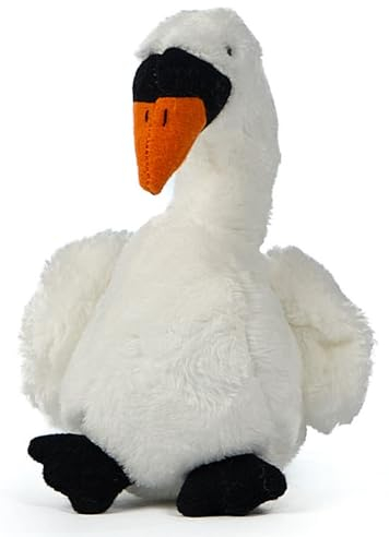 Uni-Toys - Schwan Plushie - 13 cm (Höhe) - Plüschtier, Kuscheltier
