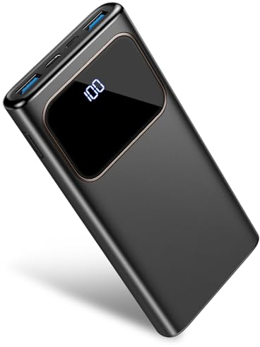 Power Bank, Bateria Externa Carga Rapida 10000mAh 22.5W Bateria Portatil con Entrada…