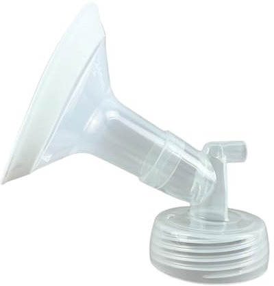 Electric Breast Pumps Flange Set Flange Insert Shield with Connector Valves Breastpump Part Accessories 21/24mm