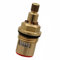 Replacement Faucet Valve Cartridge Insert，Mix Tap Inner Cartridge Replacement, Brass Ceramic 1/4 Turn 20 Spline, Tap Valve for Shower Bath Taps with Washers, Tap Glands Seals Repair Kit