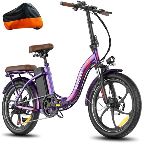 Fafrees F20+ PRO E Bike Klapprad 20 Zoll 900Wh [ Offiziell ] Herren Damen Fatbike 25AH Akku, Elektrofahrrad 250W, Fat Ebike 140kg, E Mountainbike Erwachsene 25km/h, Elektro Fahrrad 20°