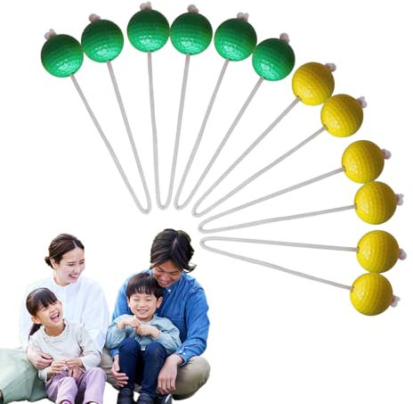 Ladder Golf Balls – Practice Bola Set, Toss Game Balls | Soft Weighted Construction with Safe Cord Design for Outdoor Family Play and Backyard Parent-Child Interaction Activities