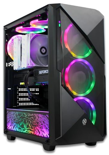 XUM Legend High-End Prebuilt Gaming PC Desktop: Intel Core i9-11900F, RTX 5060 8GB, 32GB DDR4 RAM, 512GB SSD, 2TB HDD, WiFi 5, aRGB, Windows 11, High-Performance VR Ready Gaming PC for Gamers