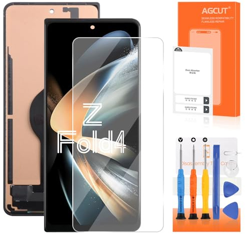 (Écran Externe) Écran LCD pour Samsung Galaxy Z Fold 4 5G SM-F936B SM-F936U SM-F936W 6,2 pouces Écran de Rechange Display Digitalizer Touchscreen Assemblée avec Outils (Noir Incell, Sans Empreinte)