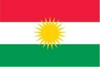 Flagge 90 x 150 : Kurdistan