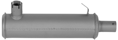 Walker Heavy Duty 22022 Direct Fit Auspuffschalldämpfer 3,5 cm Einlass (ID) 3,8 cm Auslass (Außendurchmesser)
