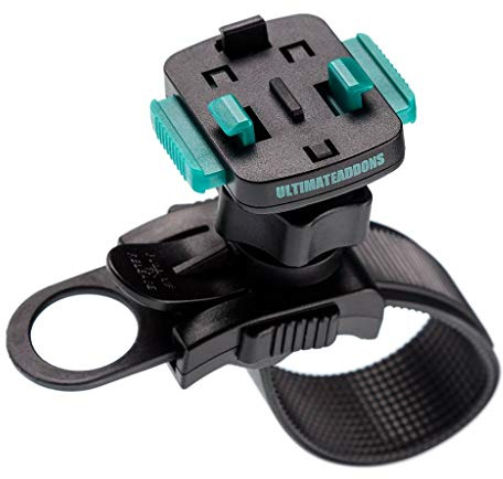 Ultimateaddons UA-BIKE Motorcycle Handlebar Attachment Black-Green 21-30mm
