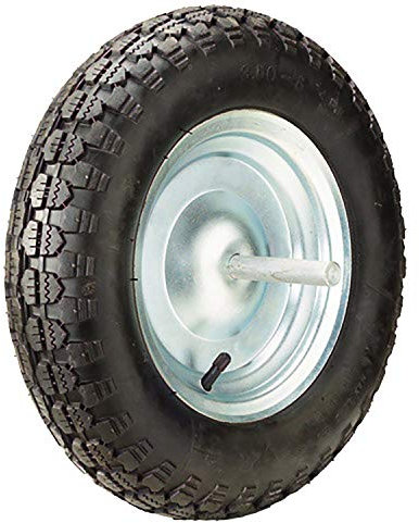 WOLFPACK LINEA PROFESIONAL Wolfpack 11110062 Rueda Carretilla Obra Neumática Llanta Metálica