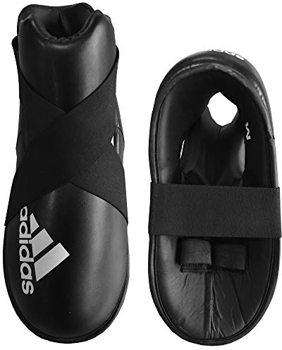 adidas Botas de Semi-Contacto para Kickboxing Taekwondo Protección de pies, Extra-Large
