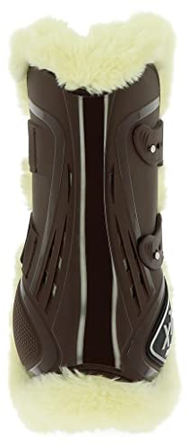 Norton Gamaschen XTR Schaf, Synthetik, mit Knöpfen, Braun