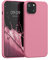 kwmobile Hülle kompatibel mit Apple iPhone 13 Hülle - gummierte TPU Silikon Handyhülle - Schutzhülle für kabelloses Laden - Case in Sweet Candy