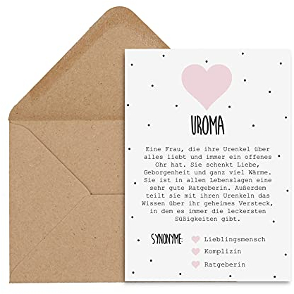 Nastami Postkarte DEFINITION inkl. Briefumschlag (Uroma)