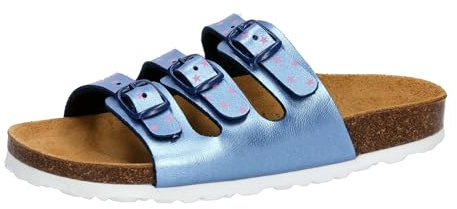 Lico Mädchen Bioline Star Pantoletten (Blau (Marine Rosa), Numeric_39)