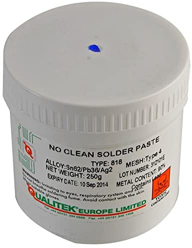 QUALITEK - 818 Low Residue No-Clean Solder Paste