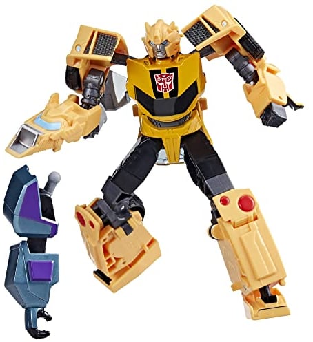 Transformers Spielzeug EarthSpark Deluxe-Klasse Bumblebee, 12,5 cm große Action-Figur, Roboterspielzeug für Kinder ab 6