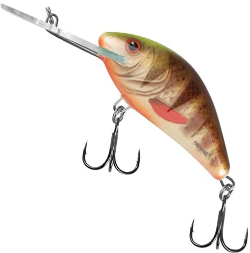 Salmo Hornet Crankbait oder Crank-Köder, Hot Piedistal HP