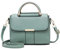 FANDARE Sacs à bandoulière Femme Élégant Sac à Main Petits Sacs pour Téléphone PU Cuir Sac d'épaule Fille Sac à Main Porte Monnaie Portefeuille Pochette pour Carte de crédit Crossbody Bag Vert
