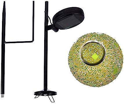 DOITOOL Solar Led Gartenleuchten Für Außen Solarlicht Rasenlampe Kugelförmiges Licht Außenlicht-dekor