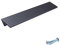 M4TEC Bar Kitchen Cabinet Handles, Kitchen Cupboard Door Handles, Wardrobes and Drawers, Bedroom Furniture Finger Edge Pull Handle Brushed Anthracite. VE8 Series: 96 mm Pack of 10