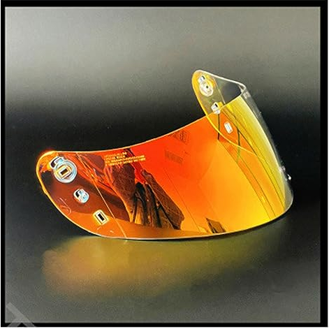 QLASIC Windschutz UV Schutz Ersatz Visier Für ICON IC-04 Airframe Visor Sonnenblende Uv Schutz Casco para Moto Winddichte Teile Helm Schild Windschutzscheibe (Color : 5)