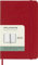 Moleskine Weekly Planner, WochenPlaner mit Platz für Notizen für 12 Monate 2025, Fester Einband und Elastischer Verschluss, Farbe ScharlachRot, TaschenFormat 9x14 cm