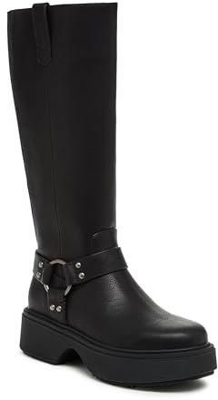 Rocket Dog Womens/Ladies Becca Platform Knee-High Boots (5 UK) (Black)
