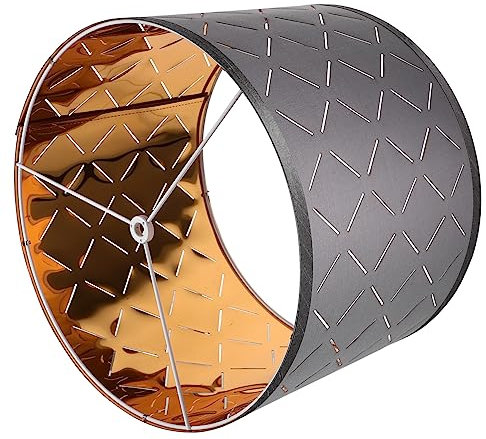 MAGICLULU Hohler Deckenlampenschirm Ersatz-lampenschirm Aus Stoff Für Tischleuchte Moderne Wohnkultur Grau