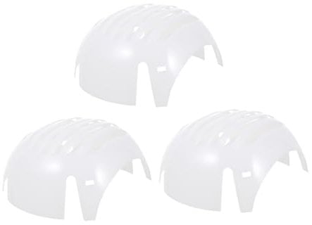 HOMSFOU 3stücke Baseball-mützen-Einsatz Sport-kopfschutz Aus Pe-Material Für Helm-zubehör Mit Glatter Oberfläche Und Langer Haltbarkeit