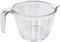 Best House | Verre doseur 1L | 1 litre | Robuste | Mesures faciles à lire | Résistant à la chaleur | Cuisine, pâtisserie, restaurant, liquide chaud, passe au micro-ondes, sans BPA avec poignée