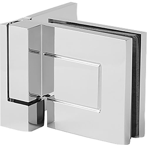 Dorma-Glas Duschtürband Tanora S2 90 Grad Glas-Wand, links Duschtürscharnier, Messnig glanzverchromt