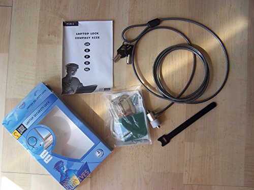 Case Logic Notebook Security Key Lock with Base Plate - Silver