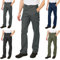 Lee Cooper Men's Classic Multi Pocket Cargo Work Trouser Easy care Safety Pant, Grey, 30W / 29L