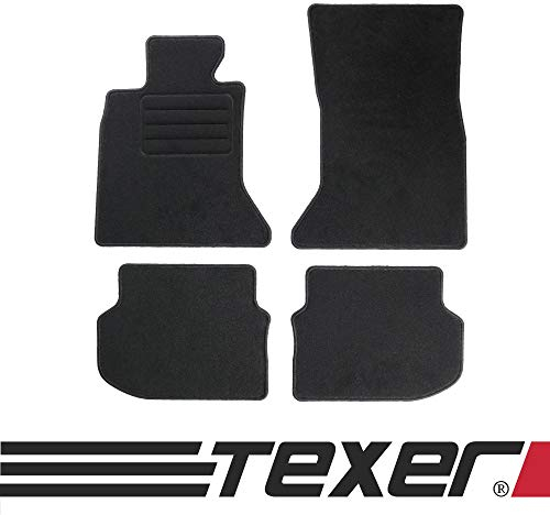 TEXER Textil Fußmatten Passend für BMW 5 F10 Bj. 2011-2013 Basic