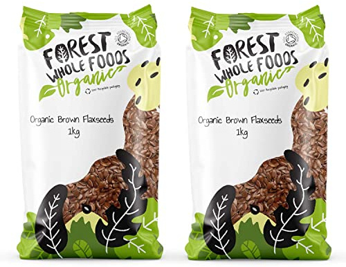 Organic Brown Flaxseed (Linseed) - Forest Whole Foods (2kg)
